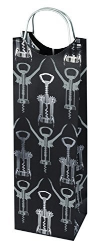 TRUE FABRICATIONS Silver Corkscrew Wine Bag, 1 EA - Image 4