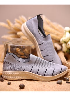 Tat Running and Walking Sneakers-gray 