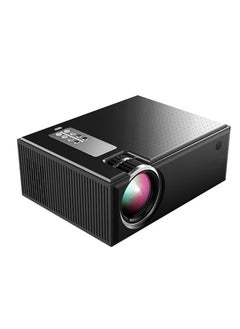 Generic LCD Projector, 2800 Lumens Support 1080P Input Dolby Audio Wireless Portable Smart Home Theater Projector (Black)  - Image 1