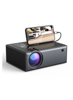 Generic LCD Projector, 2800 Lumens Support 1080P Input Dolby Audio Wireless Portable Smart Home Theater Projector (Black)  - Image 2