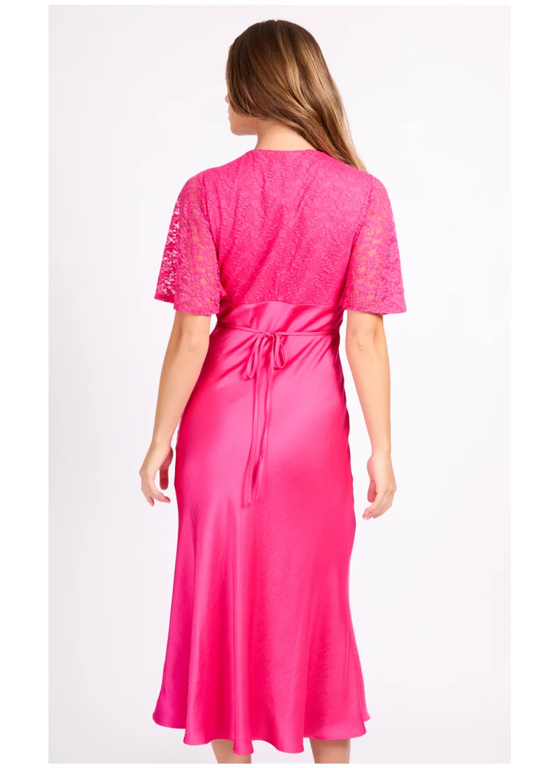 ليتل مسترس V-Neck Maxi Dress
