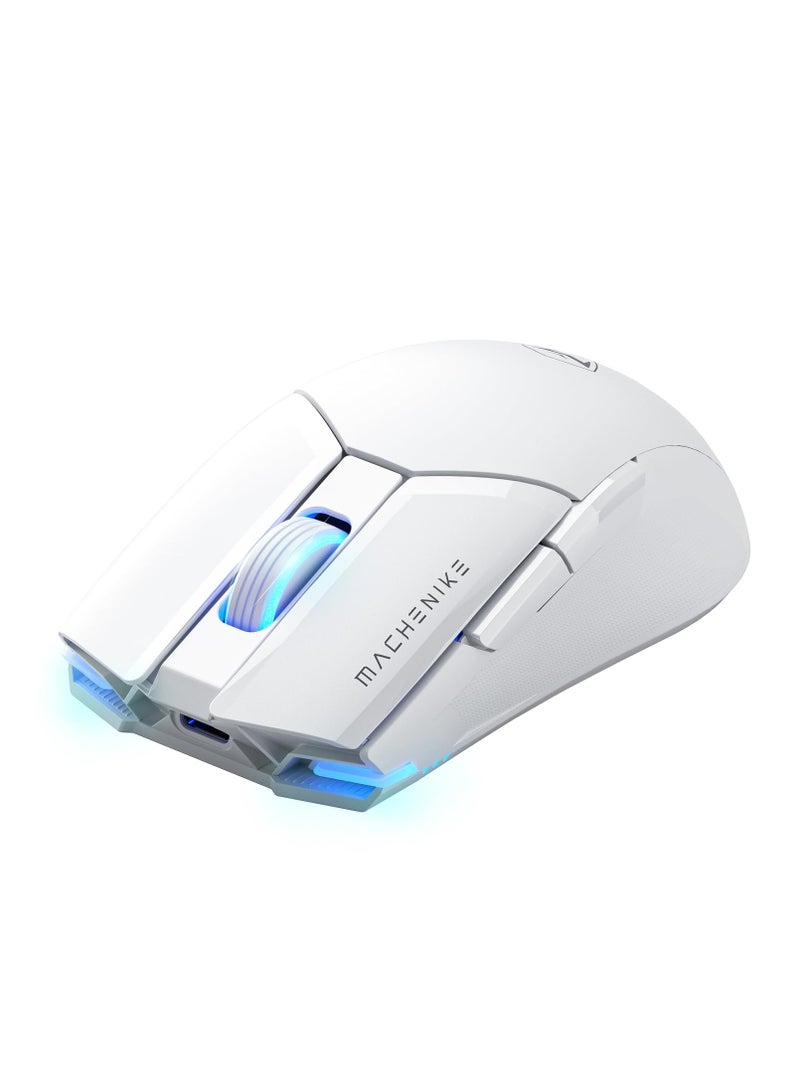 ماكينيك ماوس ألعاب لاسلكي MACHENIKE M7Pro مزود بإضاءة خلفية RGB و6 أزرار قابلة للبرمجة ومتوافق مع أجهزة الكمبيوتر الشخصية وأجهزة Mac - Image 3