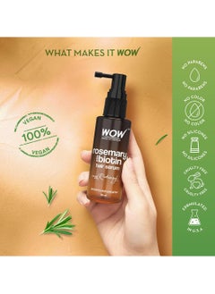 WOW Skin Science Rosemary & Biotin Hair Serum | Strengthens Weak Hair, Adds Volume, Revitalizes | 50ml  - Image 4