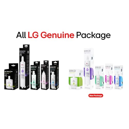 LG LT1000P2 6-Month / 200 Gallon Refrigerator Replacement Water Filter, Reduces Chlorine, 2 Count (Pack of 1), White. - Image 3