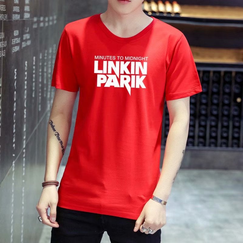 Men's Short-sleeved T-shirt Summer 2020 Youth Half-sleeved T-shirt Korean-style Student Base Shirt Trendy Top Clothes Men's Clothing - Image 3