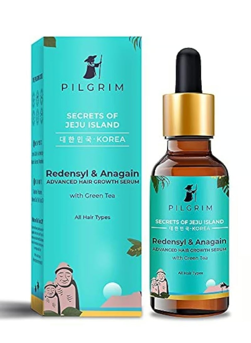 PILGRIM Redensyl & Anagain Advanced Hair Growth Serum 100 ml  - Image 1