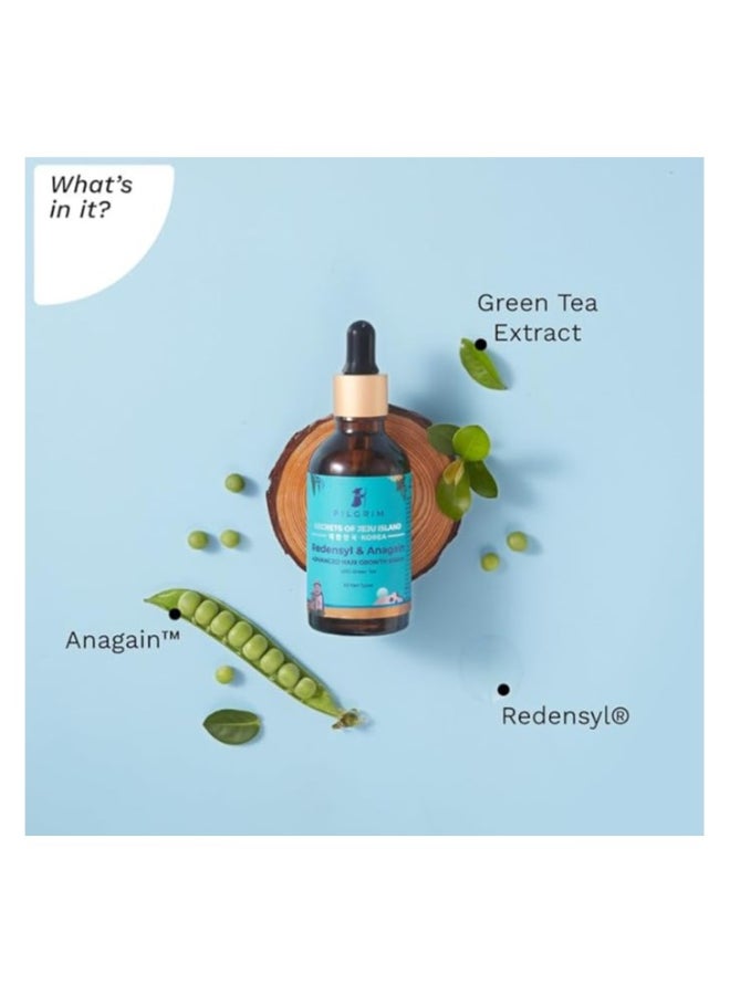 PILGRIM Redensyl & Anagain Advanced Hair Growth Serum 100 ml  - Image 3