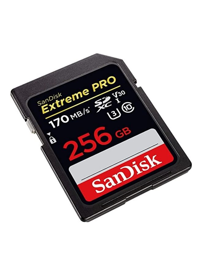 Extreme Pro Sdxc Card 170 Mb/S V30 Uhs-I U3 - Sdsdxxy-256G-Gn4In - Image 2