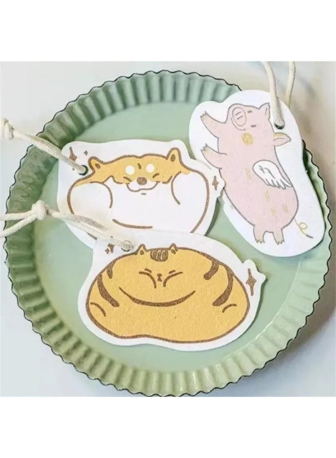 مجموعة إسفنجات غسيل الأطباق القابلة للنفخ - قطعتان من الإسفنجات التي يتم تنشيطها بالماء بأشكال مرحة، إسفنجات تنظيف قابلة للتمدد للمطبخ، وغسل الأطباق، والأواني والمقالي، أدوات مطبخ ناعمة وماصة ومتينة - Image 3