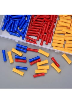 Oasisgalore 160 Piece Assorted Electrical Butt Splice Connector Kit, Insulated Wire Terminals (Red/Blue/Yellow)  - Image 4