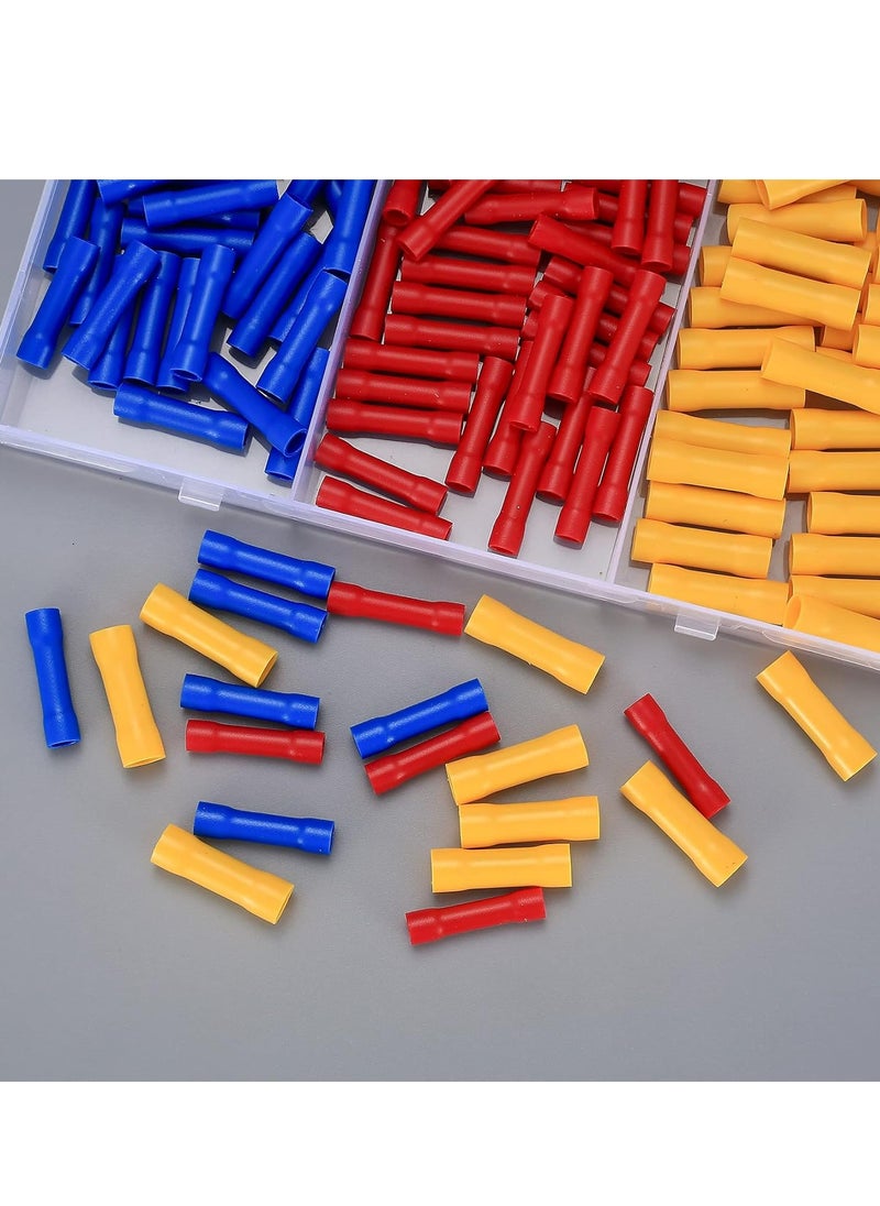 Oasisgalore 160 Piece Assorted Electrical Butt Splice Connector Kit, Insulated Wire Terminals (Red/Blue/Yellow)  - Image 4
