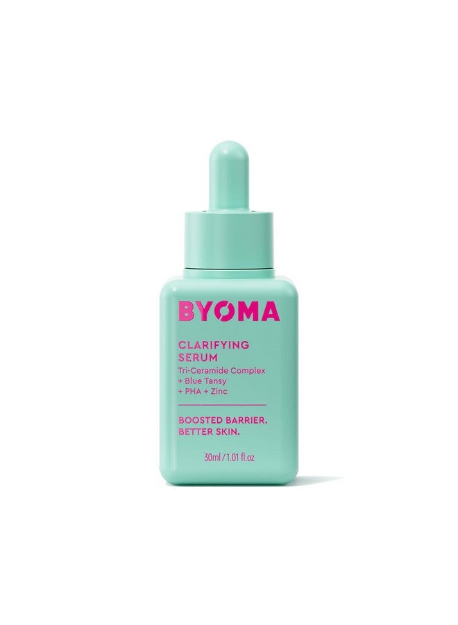 بيوما سيروم بيوما المُنقّي - سيروم إصلاح الحاجز - سيروم مُنقّي للوجه للبشرة المُعرّضة لحب الشباب - سيروم مُهدئ للوجه مع السيراميدات، والتانسي الأزرق، وحمض البولي هيدروكسي (PHA)، والزنك - بشرة متوازنة وصحية - 1.01 أونصة سائلة - Image 1