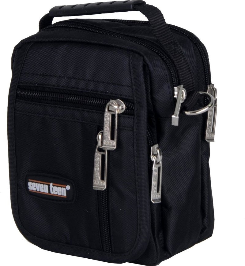 AR Seven Teen Men's Crossbody Bag Black 3497  - Image 1