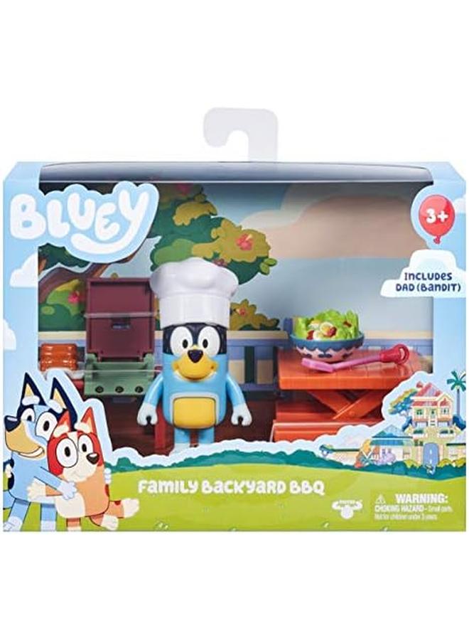 BLUEY Family Backyard Bbq Mini Playset Multicolour One Size - Image 2