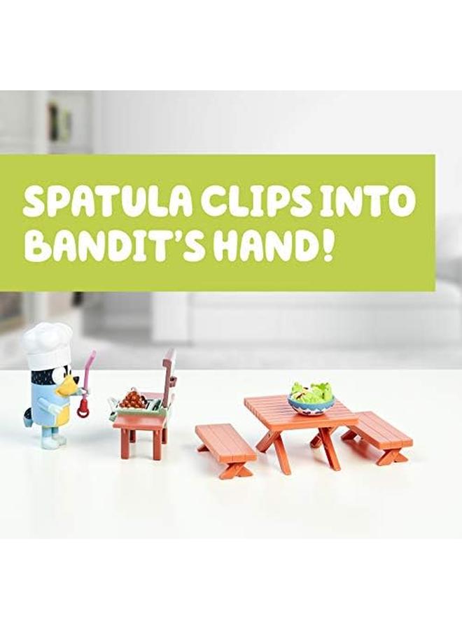 BLUEY Family Backyard Bbq Mini Playset Multicolour One Size - Image 4