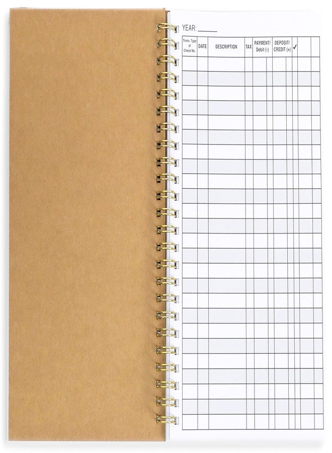 Eryqas 2 Pack Accounting Ledger Books for Home Budget Tracking, Business Bookkeeping - Home Expense Tracking Notebook - Expense Ledger for Small Business Bookkeeping - Bookkeeping Book (100 Pages 2 Pack) - Image 4