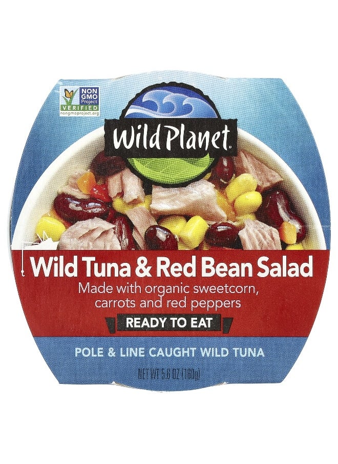 Wild Planet Wild Planet, Wild Tuna & Red Bean Salad, 5.6 oz (160 g)  - Image 1