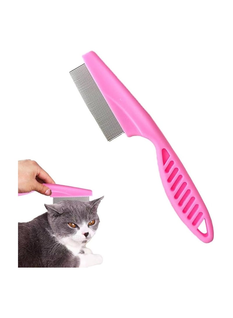 لا بيرلا  تك مشط قمل الحيوانات الأليفة أداة حلاقة دقيقة لإزالة بقع الدموع والبراغيث والقشرة والقمل متعدد الألوان - Image 2