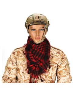 Outdoor Hiking Scarf ,Men & Women Tactical 100% Cotton Military Head Neck Wrap Shawl Motorcycle Hiking Paintball Face Mask 42”X42”