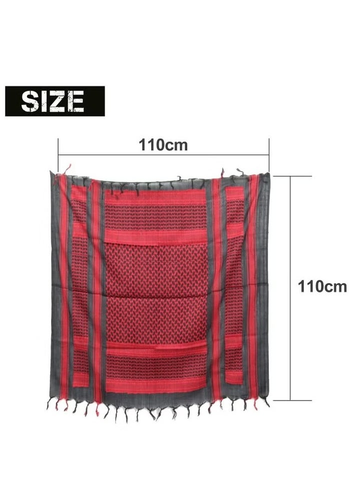 Bukela - Outdoor Hiking Scarf ,Men & Women Tactical 100% Cotton Military Head Neck Wrap Shawl Motorcycle Hiking Paintball Face Mask 42”X42” - Image 1