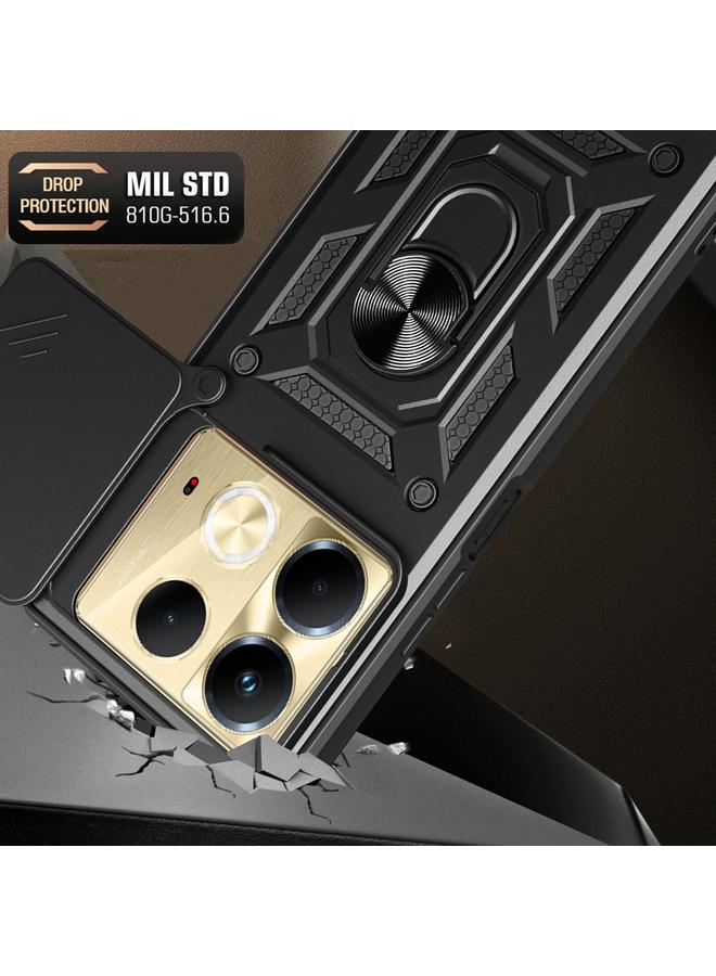 erorex Case For Infinix Note 40 4G Sliding Camera Cover Design TPU+PC Phone Case - Image 5