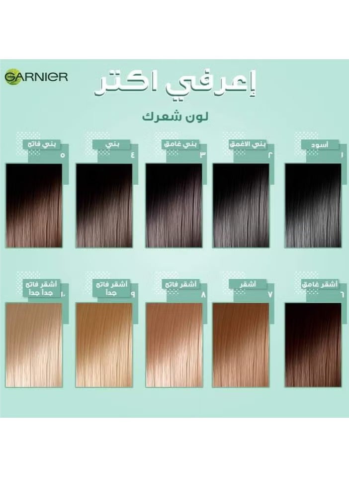 غارنييه صبغة شعر كريم دائمة كولور ناتشورالز من غارنييه - 8.1 أشقر رمادي فاتح 112 مل - Image 3