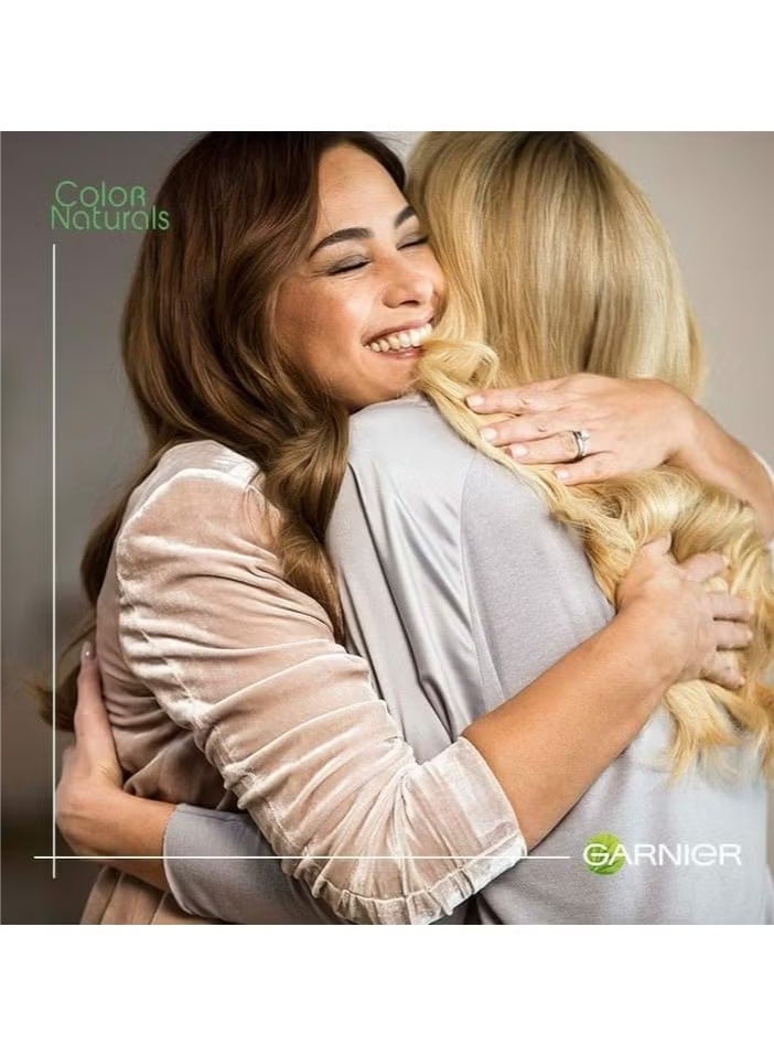 غارنييه صبغة شعر كريم دائمة كولور ناتشورالز من غارنييه - 8.1 أشقر رمادي فاتح 112 مل - Image 2
