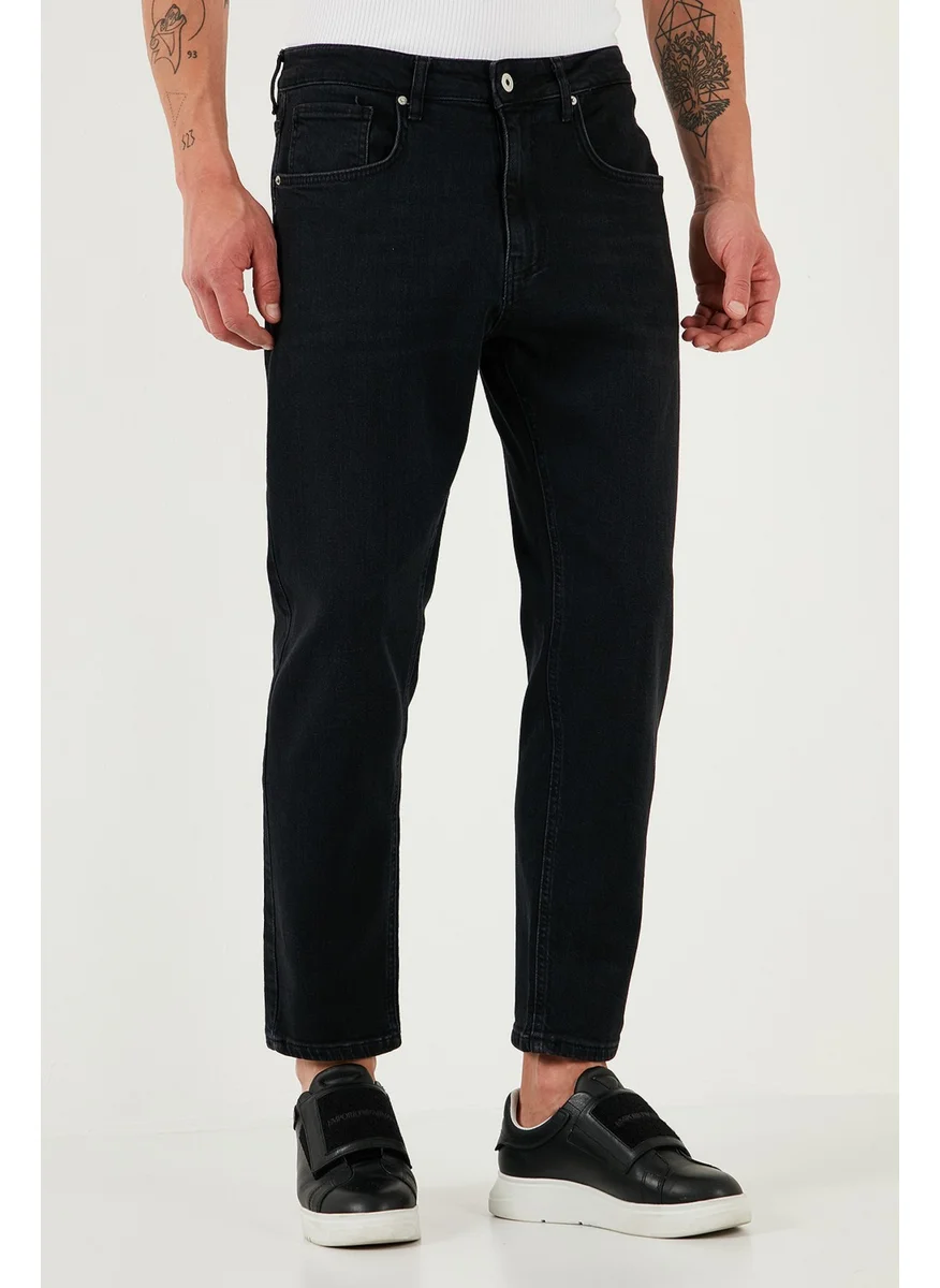 Buratti Stretch Cotton Slim Fit Normal Waist Straight Leg Jeans Men's Jeans 5900S50MILANO