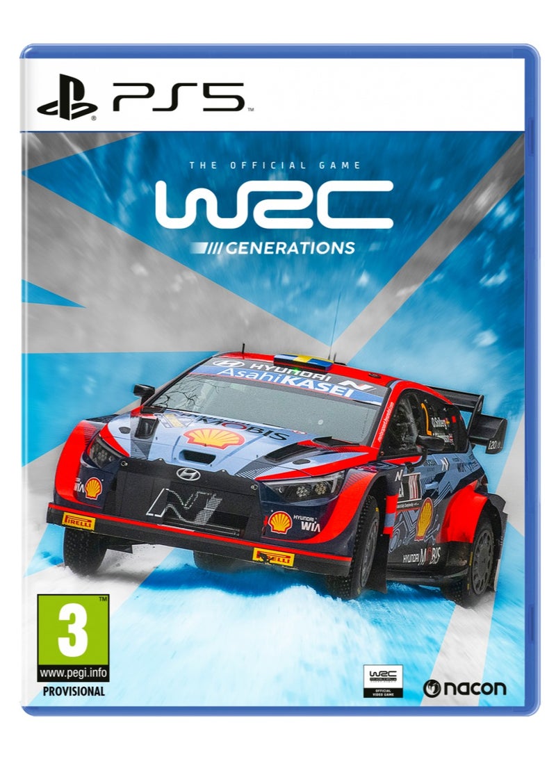 ناكون WRC Generations PS5 Edition - Official Rally Racing Game - Image 1