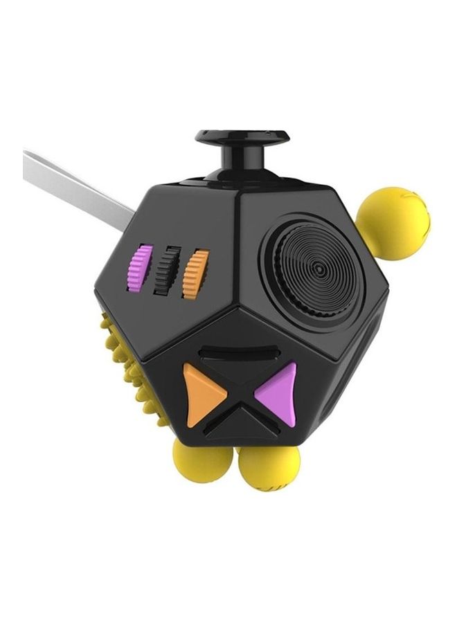 12 Sides Magic Cube Generation Decompression Cube Toy With Gears And Rotating Dial Joystick - Image 2