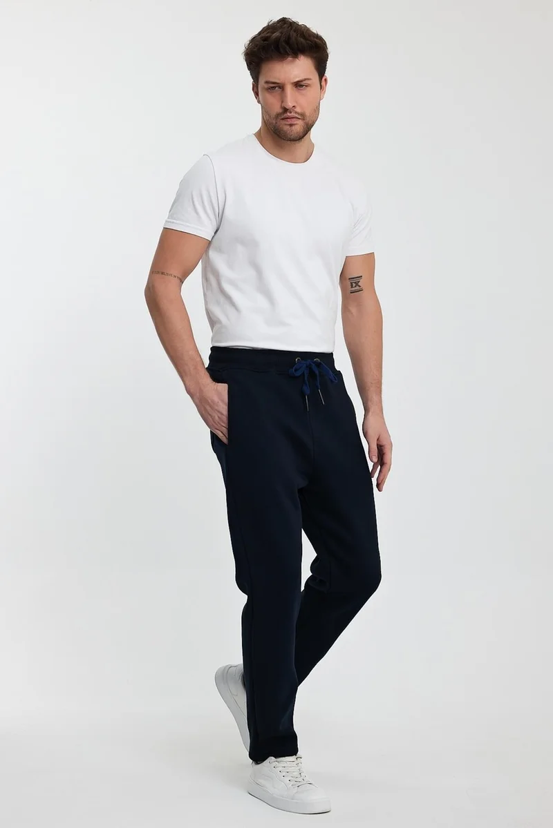 الكسندر جاردي Elastic Waist Tied Tracksuit Bottoms (E24-501-ERKK)