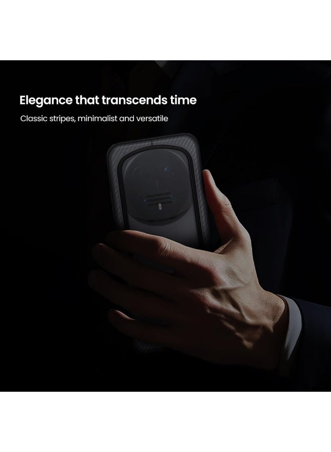 عام غطاء مغناطيسي متوافق مع هونور ماجيك 8 برو 5G، غطاء منزلق لحماية خصوصية عدسة الكاميرا، إطار ناعم من TPU مع زوايا صلبة من البولي كربونات وغطاء خلفي مضاد للصدمات. - Image 5