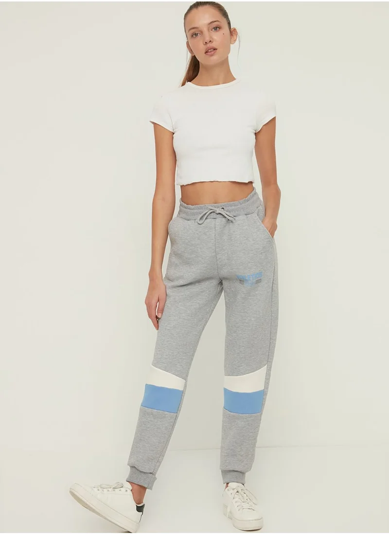 trendyol High Waist Knitted Joggers