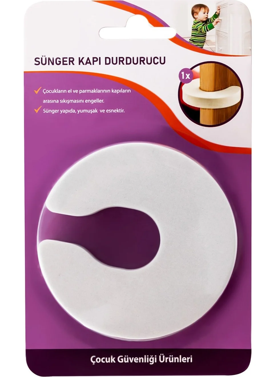 Mobee Ideal Baby 1 Pack Sponge Door Stopper
