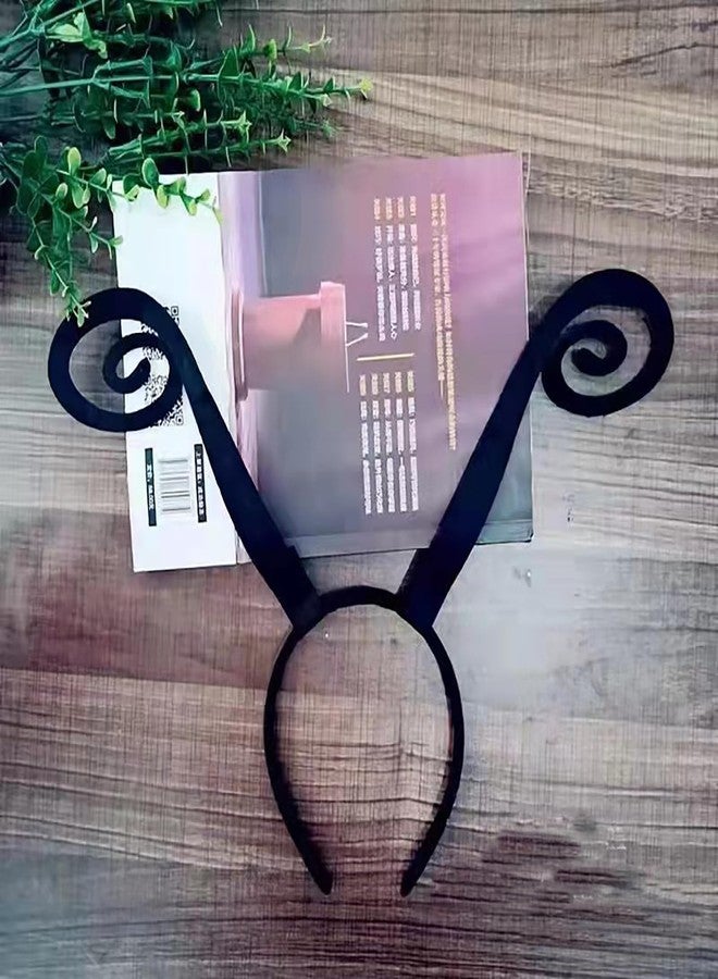 سوتشات طوق رأس على شكل فراشة من سوتشات، طوق رأس على شكل خنفساء، طوق شعر على شكل عثة، إكسسوار مثالي لحفلات الهالوين وأزياء التنكر. - Image 3