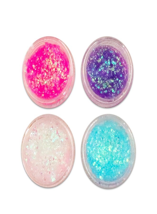 Hello Kitty Body Glitter Set - Bundle with 4 Body Glitter Colors for Costumes, Dress Up, Pretend Play, and More, Stickers | Hello Kitty Accessories - Image 4