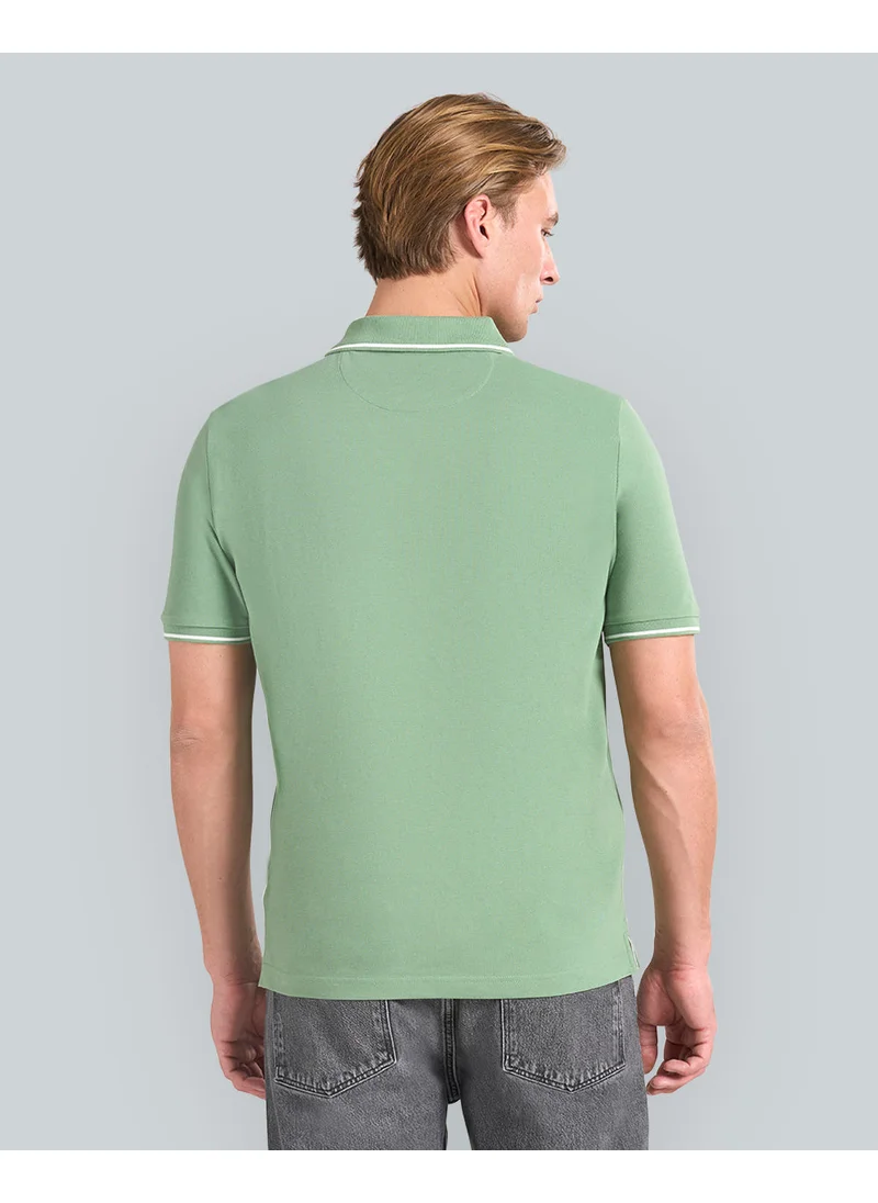 غانت Tipped Piqué Polo Shirt