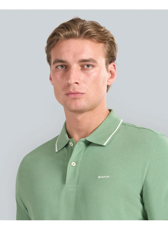 GANT Tipped Piqué Polo Shirt