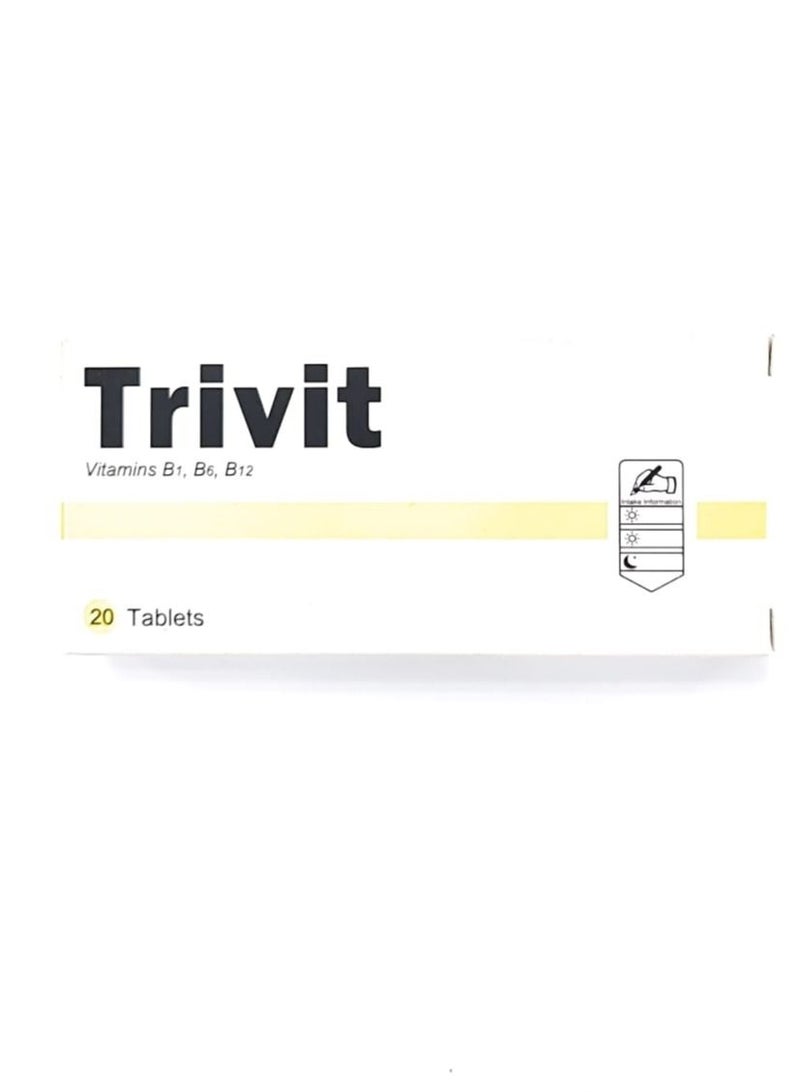 Trivit Vitamins B1 Tablets 20s 