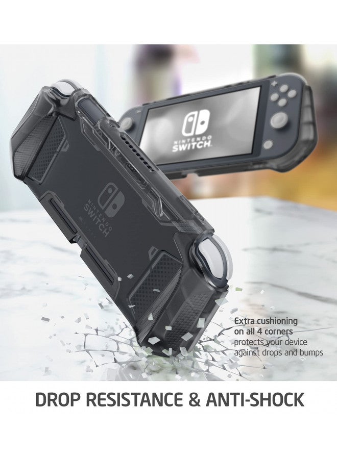 Mumba Grip Case for Nintendo Switch Lite, [Blade Series] TPU Protective Portable Cover Accessories Compatible with Switch Lite Console 2019 Release (FrostBlack) - Image 2