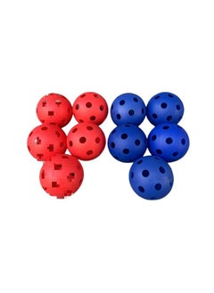 Generic System Parent-child Training Toys Outdoor Children's Stick Ball Interactive Sports Hockey Sports Feeling Hockey Sports Sports Sports-Colour:10 7.2cm Balls  - Image 1