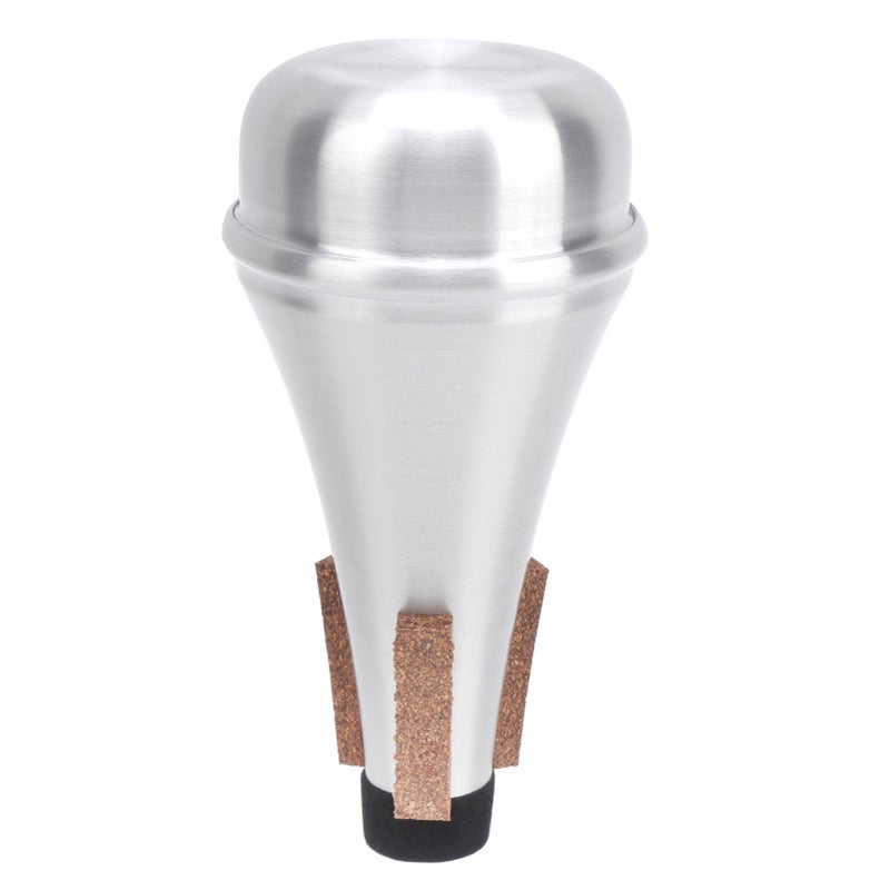 Trumpet Straight Mute Silver Aluminum Alloy Practice Musical Instrument Accessories - Image 5