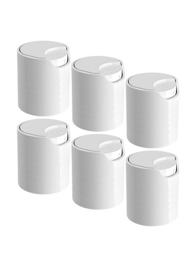 minkissy 6Pcs Lotion Bottle Caps To Get The Shampoo Bottle Lids Dispensing Pump For Shampoo Lotion Tops Shampoo Bottle Cap Shampoo Pump Head Plastic Clamshell White Crafts - Image 1