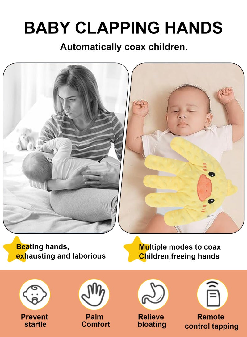 URbazaar Baby Soothing Palm, Baby Patter for Sleep, Baby Startle Prevention Hand Glove, Electric Baby Hand Sleep Soothers Pillow, Red Bean Filling, Cute for Newborns, Baby Girl, Baby Boy - Image 5