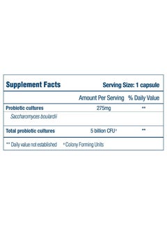 Optibac Probiotics مكمل بروبيوتيك هضمي نباتي مثبت علميًا من Saccharomyces Boulardii، 5 مليار وحدة تشكيل مستعمرة، 40 كبسولة  - Image 5