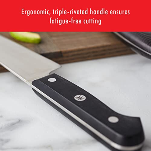 HENCKELS ZWILLING Gourmet 8-inch Chef’s Knife, Kitchen Knife, Black, Stainless Steel - Image 5