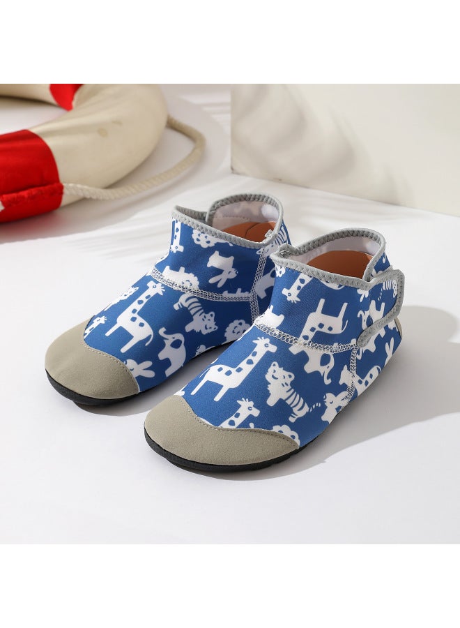 Children's New Water Shoes, Snorkeling Beach Shoes, Socks, Boys' And Girls' Mid-top Swimming Shoes, Adult Water Park Shoes