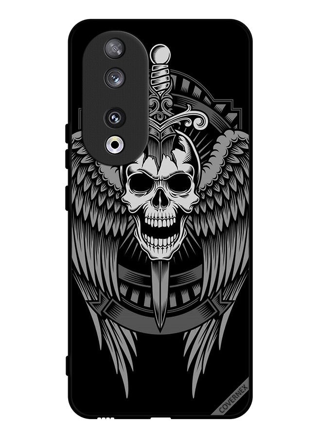 Covernex Protective Case Cover For Honor 90 Skull Have Eagle Wings - Image 1