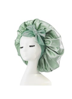 Medium Single Layer Ribbon - Grass Green Hair Tie