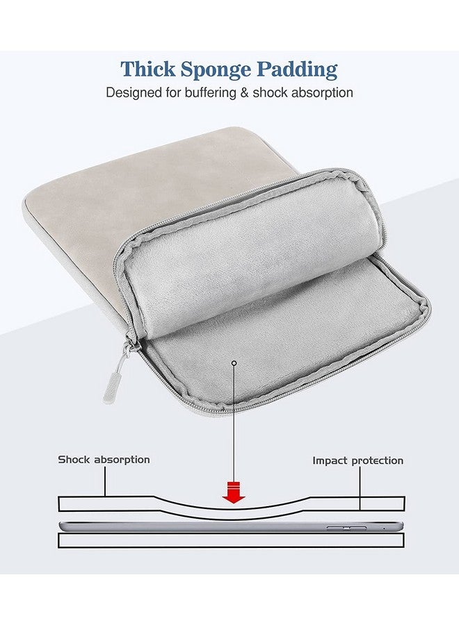 ProElite Tablet Sleeve Case Cover for Upto 11.5 inch for iPad 10.2/Air 10.9/Pro 11/ Samsung/Lenovo/Galaxy Tab A9 Plus/S8/S9/Realme Pad/Honor Pad X9/Xiaomi Mi pad 6/Redmi Pad/Oneplus Pad, Light Grey - Image 5